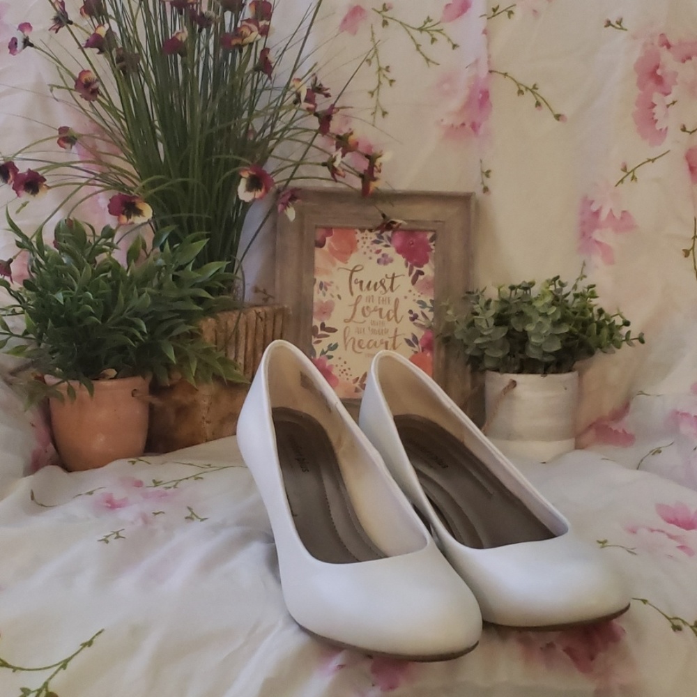 White heels